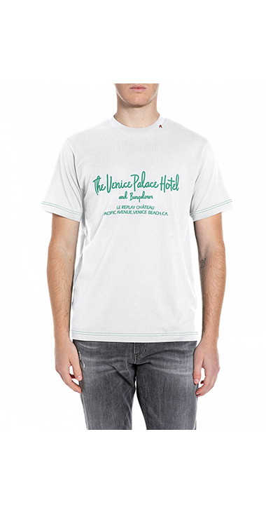 ヘビーコットンジャージーVENICE Tシャツ｜REPLAY リプレイ公式通販サイト